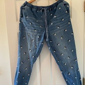 Disney Mickey Mouse Jean joggers
